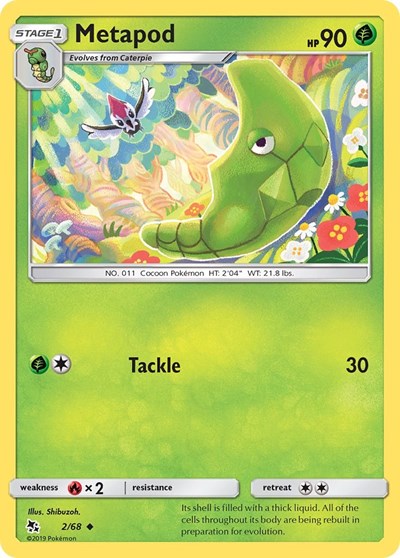 HIF: Metapod (Reverse Holofoil)