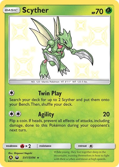 HIF:SV: Scyther (Holofoil)