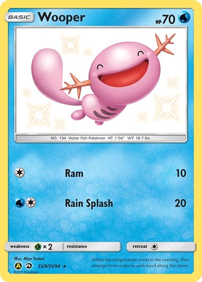 HIF:SV: Wooper (Holofoil)