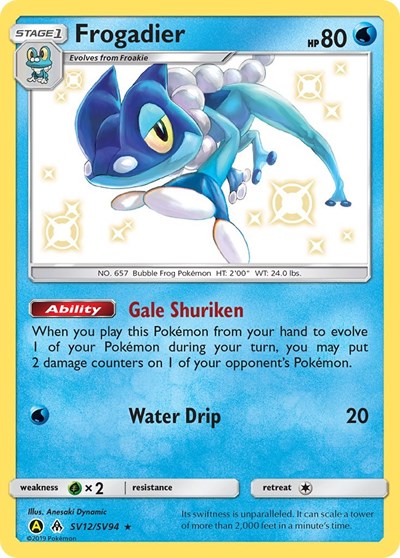 HIF:SV: Frogadier (Holofoil)