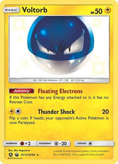 HIF:SV: Voltorb (Holofoil)