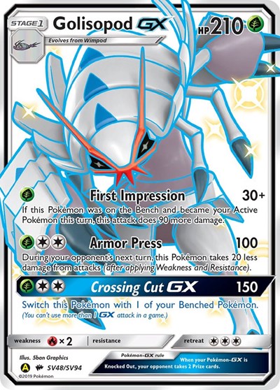 HIF:SV: Golisopod GX (Holofoil)