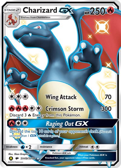 HIF:SV: Charizard GX (Holofoil)