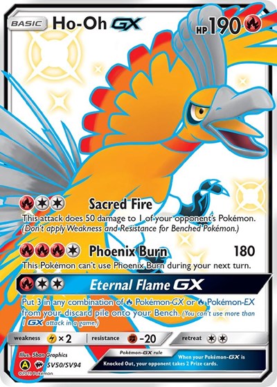HIF:SV: Ho-Oh GX (Holofoil)