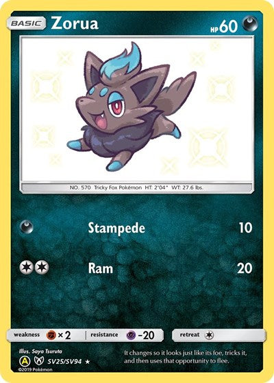 HIF:SV: Zorua (Holofoil)
