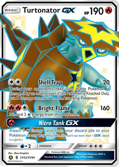 HIF:SV: Turtonator GX (Holofoil)