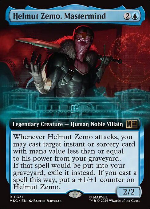MSC: Helmut Zemo, Mastermind (Extended Art)