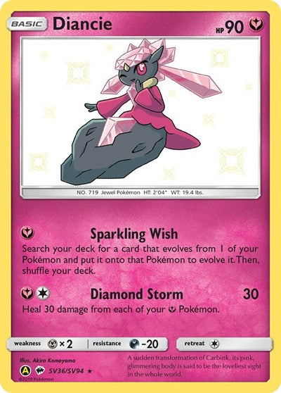 HIF:SV: Diancie (Holofoil)