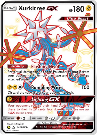 HIF:SV: Xurkitree GX (Holofoil)