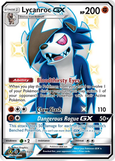 HIF:SV: Lycanroc GX (SV66) (Holofoil)