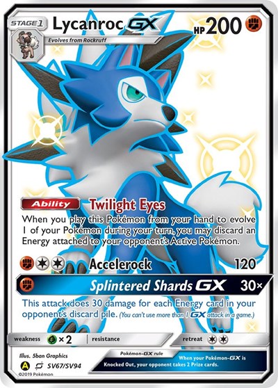 HIF:SV: Lycanroc GX (SV67) (Holofoil)