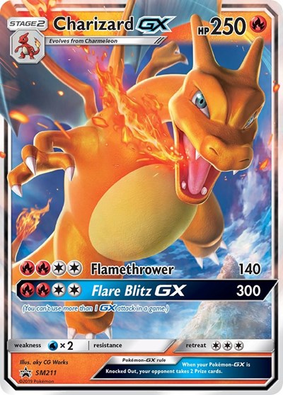 SMP: Charizard GX - SM211 (Holofoil)