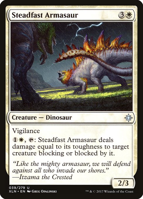 XLN: Steadfast Armasaur