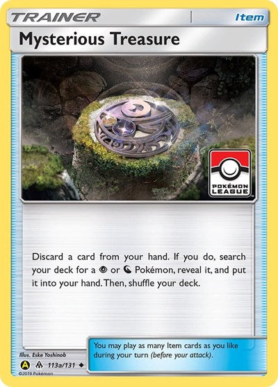 PR: Mysterious Treasure - 113a/131 (Pokemon League) (Reverse Holofoil)