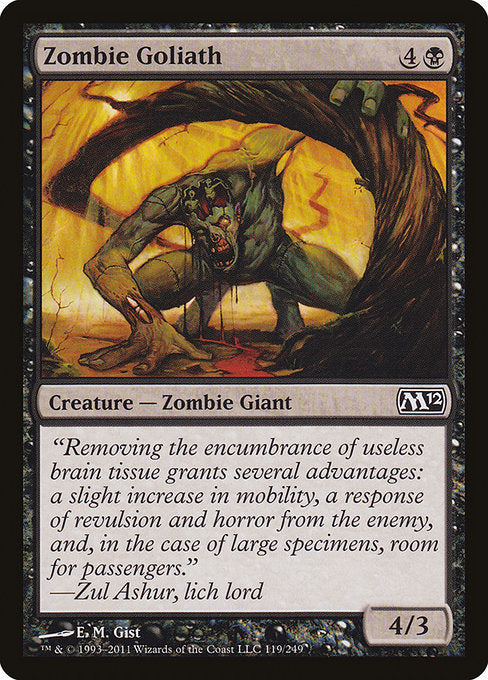 M12: Zombie Goliath (Foil)