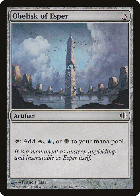 ALA: Obelisk of Esper