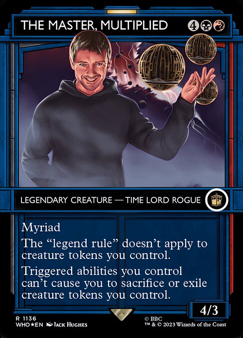 WHO: The Master, Multiplied (Showcase) (Surge Foil)