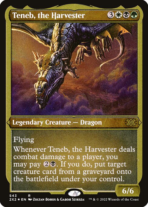 2X2: Teneb, the Harvester (Foil Etched)
