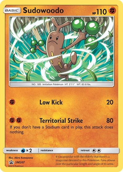 SMP: Sudowoodo - SM207 (Holofoil)