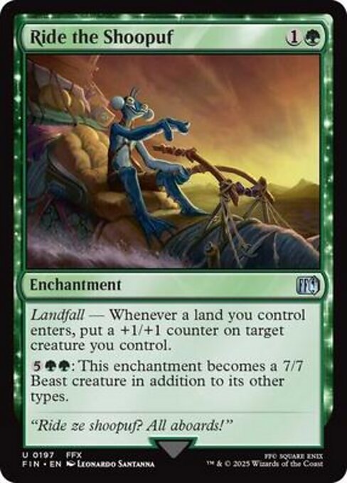 FIN: Ride the Shoopuf (Foil)