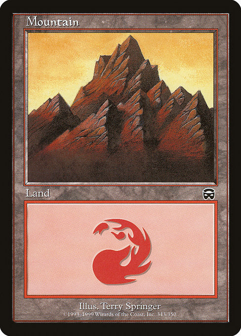 MMQ: Mountain (343) (Foil)