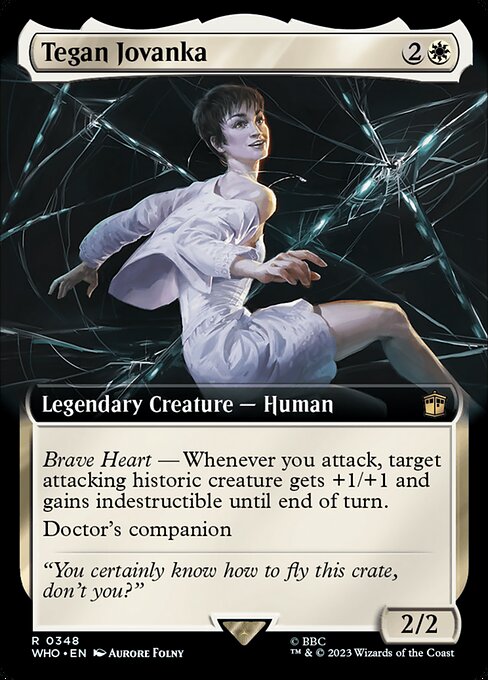 WHO: Tegan Jovanka (Extended Art)
