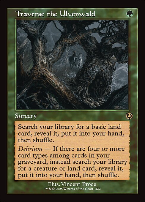 INR: Traverse the Ulvenwald (Retro Frame) (Foil)