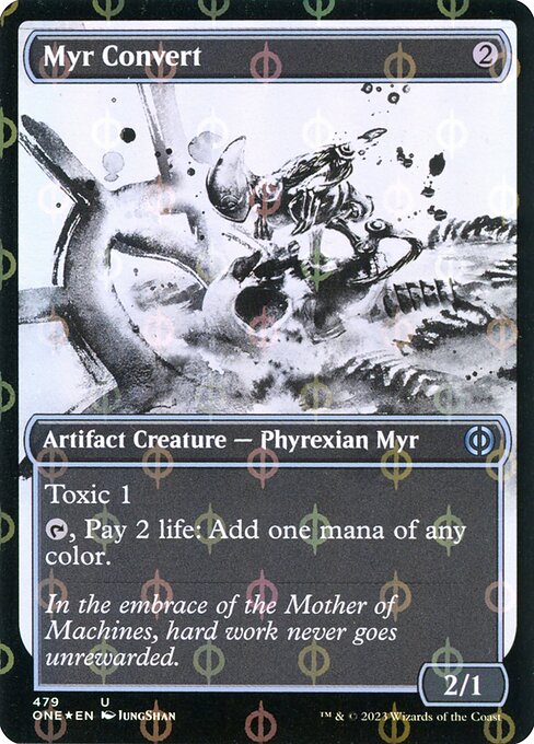 ONE: Myr Convert (Showcase) (Step-and-Compleat Foil)