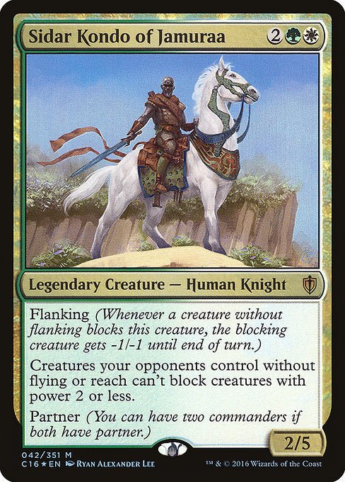 C16: Sidar Kondo of Jamuraa (Foil)