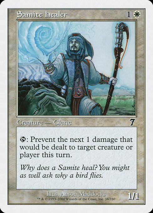 7ED: Samite Healer