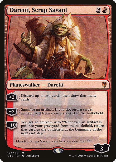 C16: Daretti, Scrap Savant