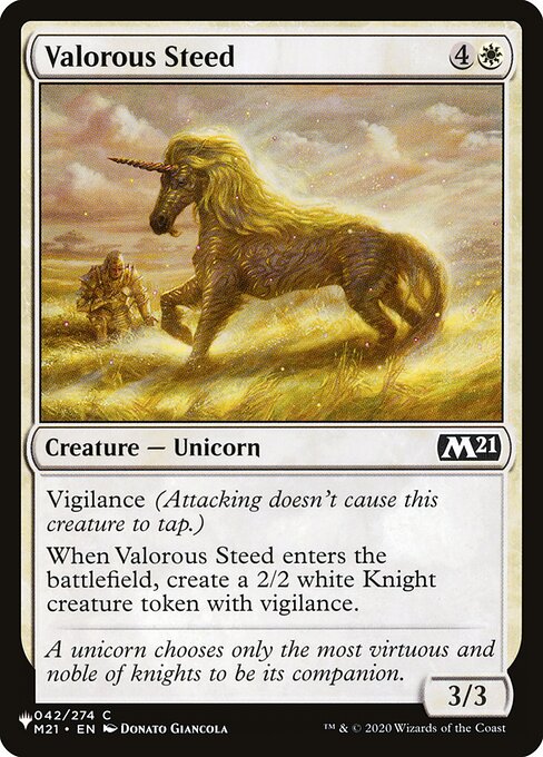 PLST: Valorous Steed