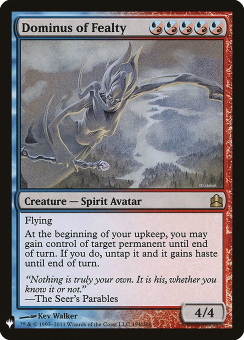 PLST: Dominus of Fealty