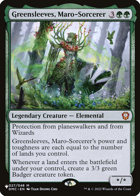 PLST: Greensleeves, Maro-Sorcerer
