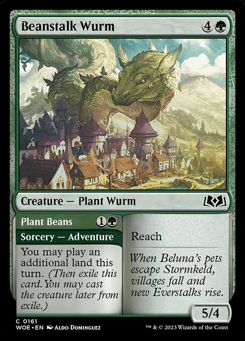 WOE: Beanstalk Wurm