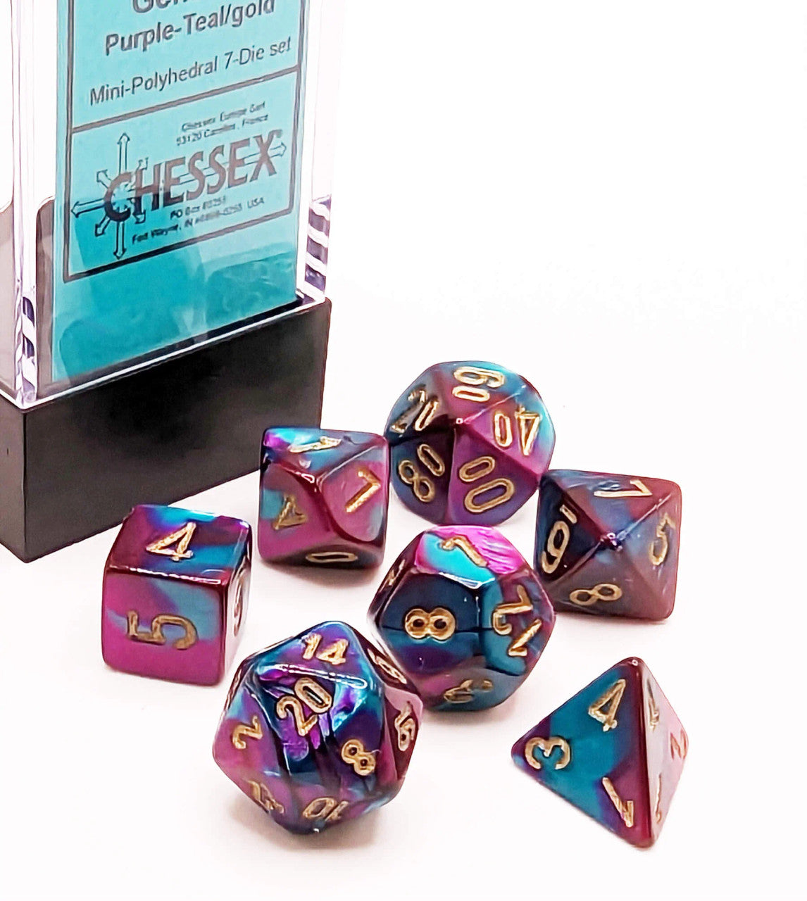 Chessex: Gemini Mini 7-Dice Set