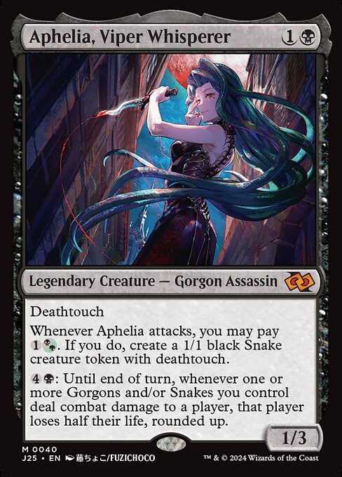 J25: Aphelia, Viper Whisperer (Anime) (Foil)
