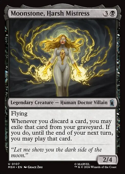MSH: Moonstone, Harsh Mistress (Foil)
