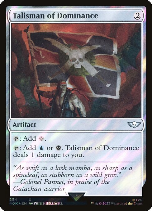 40K: Talisman of Dominance (254) (Surge Foil)