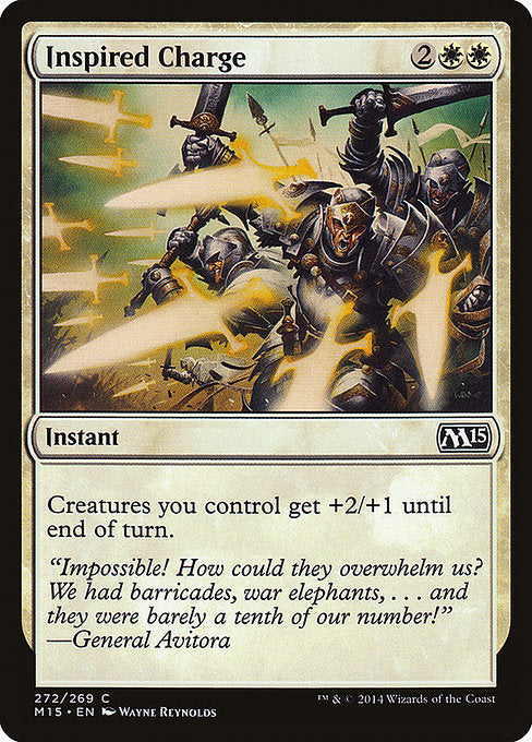 M15: Inspired Charge