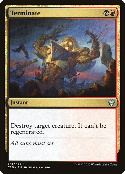 C20: Terminate