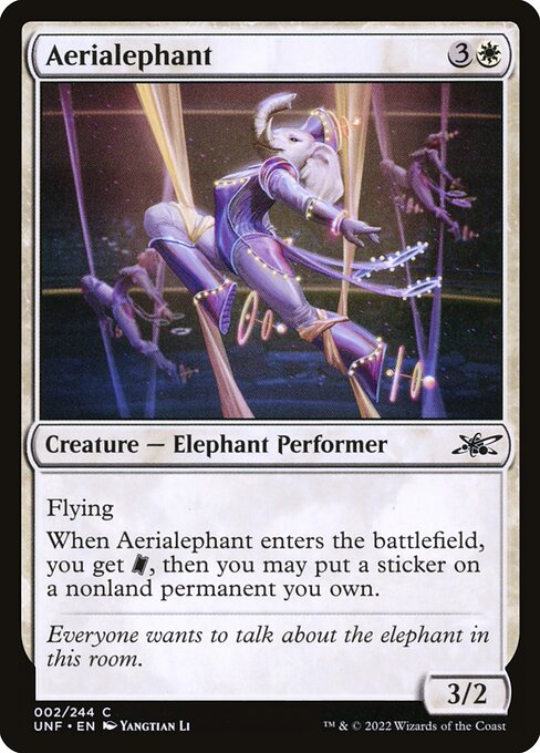 UNF: Aerialephant