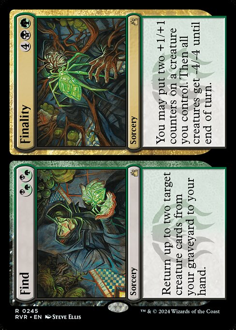 RVR: Find // Finality (Foil)