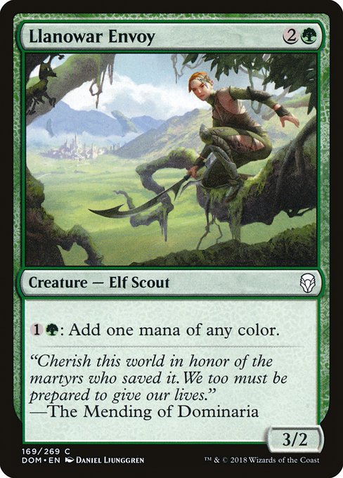 DOM: Llanowar Envoy