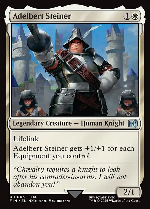 FIN: Adelbert Steiner (Foil)