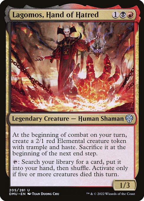 DMU: Lagomos, Hand of Hatred (Foil)