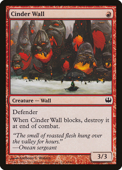 DDG: Cinder Wall