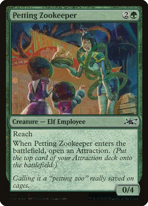 UNF: Petting Zookeeper (Galaxy Foil)