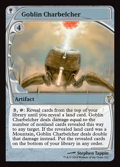 MB2: Goblin Charbelcher (Future Sight) (Foil)