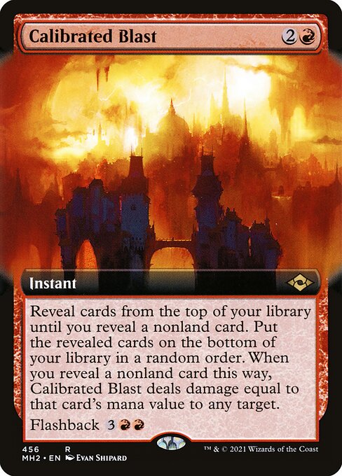 MH2: Calibrated Blast (Extended Art) (Foil)